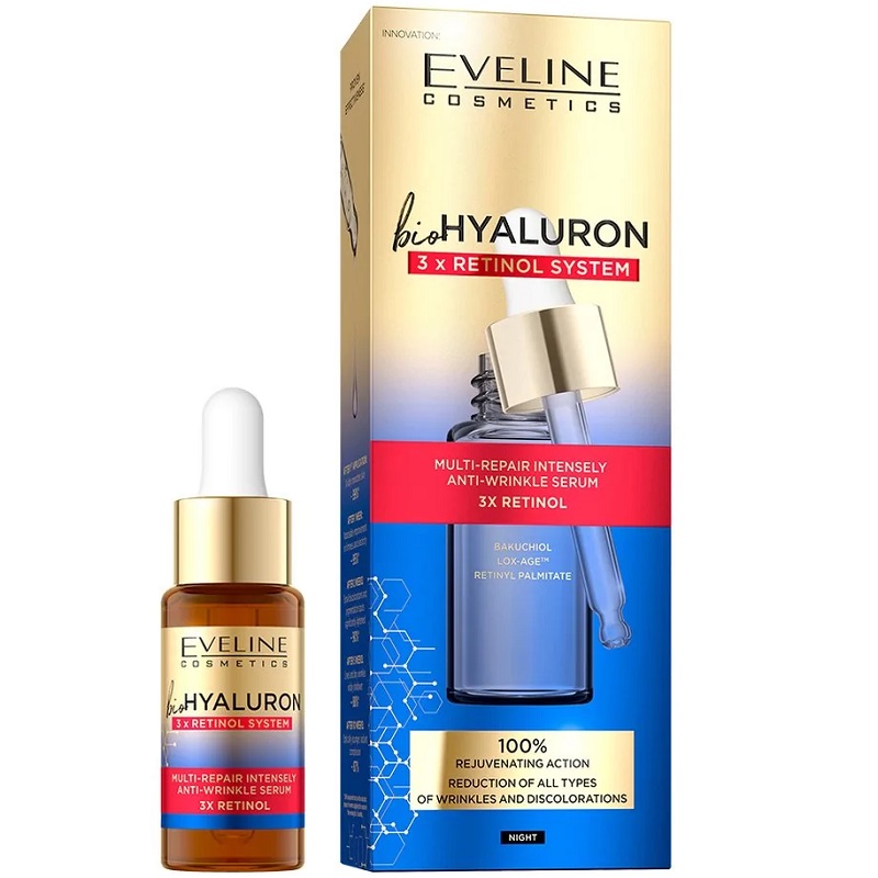 سرم ضدچروک بیوهیالورون و رتینول اولاین ـ مناسب انواع پوست