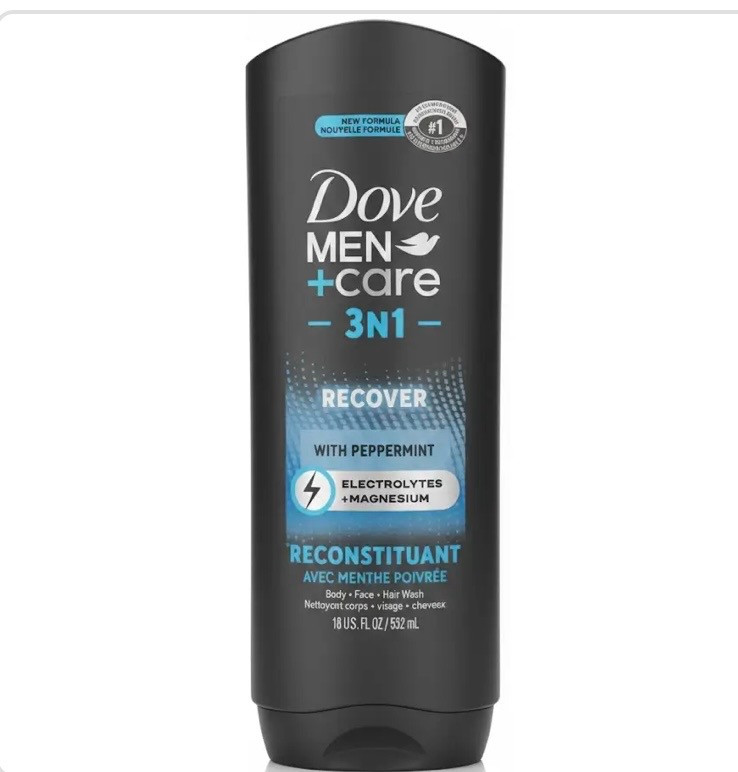 شامپو سر و صورت و بدن داو مردانه