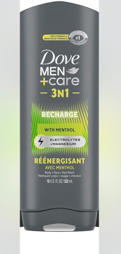 شامپو سرو بدن داو مدل Rechar