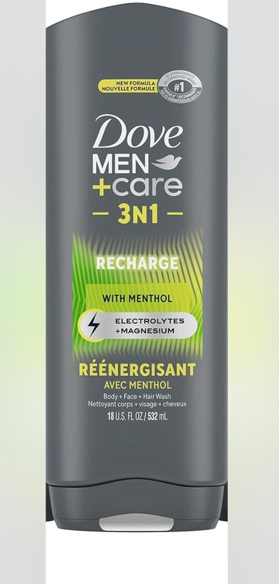 شامپو سرو بدن داو مدل Rechar