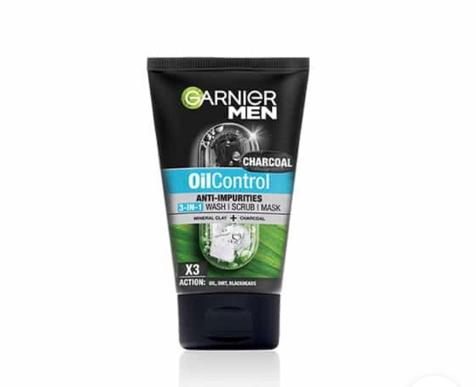 فوم شستوی صورت گارنیر مردانه ۳در۱ ( فوم شستشو،ماسک،اسکراب)